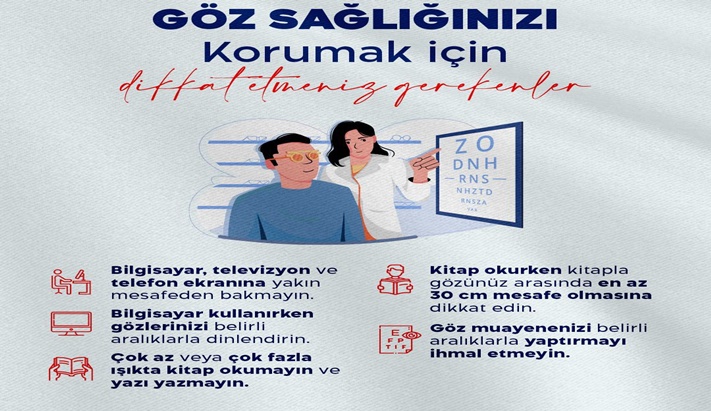 Göz Sağlığınızı Korumak İçin Bakanlıktan Önemli Uyarılar