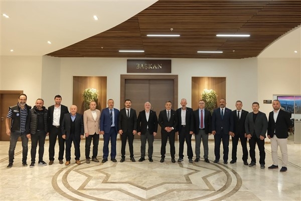 Spor camiasından Başkan Aşgın’a ziyaret