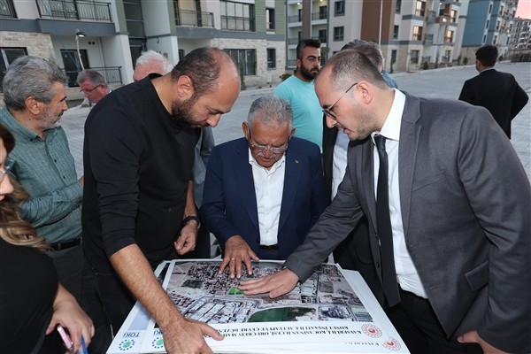 Büyükkılıç: Konut çalışması tamamlanma aşamasına gelmiş durumda