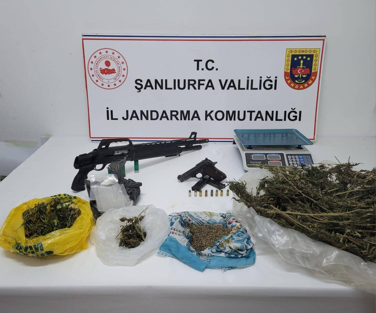 ŞANLIURFA’DA JANDARMADAN UYUŞTURUCU OPERASYONU: 1 GÖZALTI