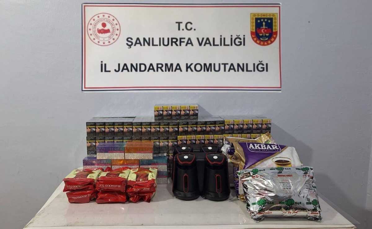 Şanlıurfa Jandarmasından Kaçak Eşya Operasyonu: Çok Sayıda Elektronik Ürün Ele Geçirildi