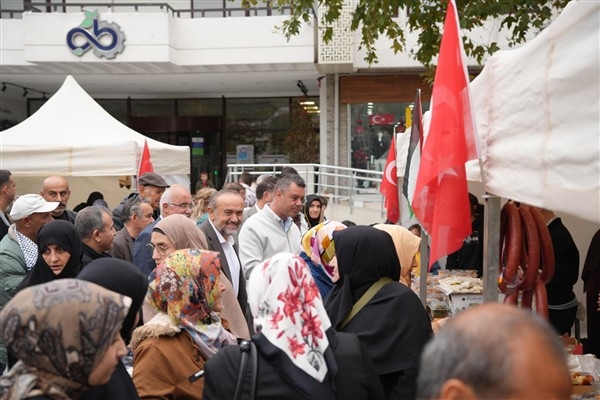 Başkan Sarıkurt’tan Gazze kermesine destek