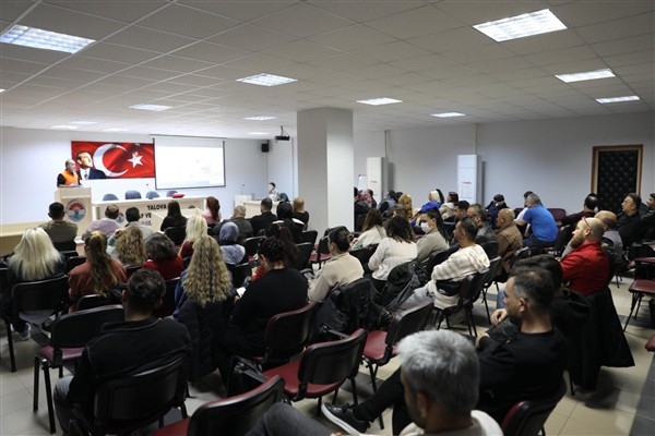 Yalova Belediyesi’nden personele ‘afet farkındalık eğitimi’