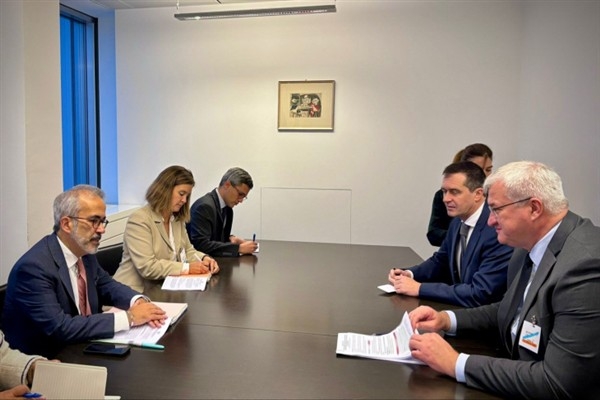 Sybiha, Portekizli mevkidaşı Rangel ile bir araya geldi