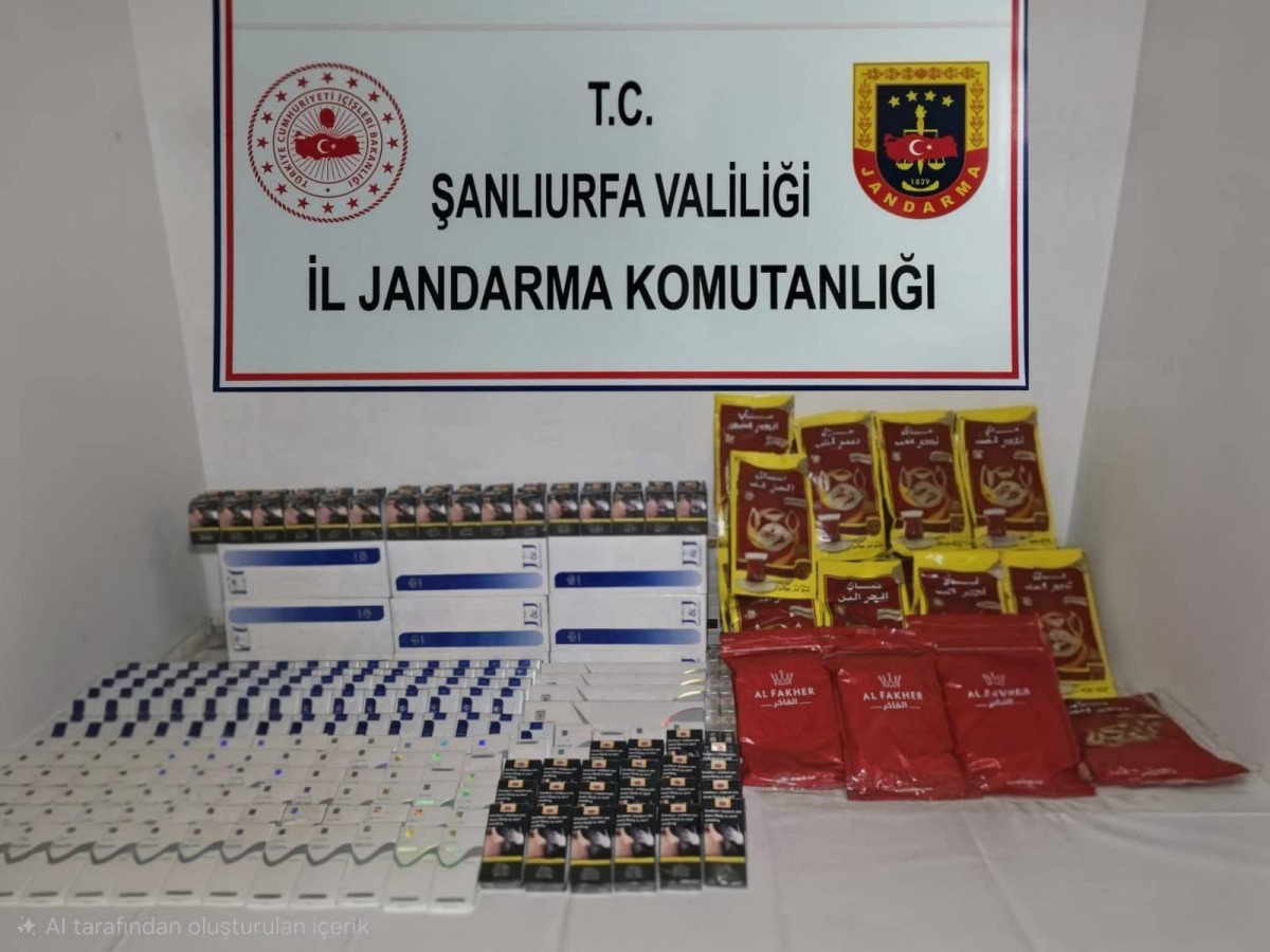 Şanlıurfa’da Tütün ve Alkol Kaçakçılarına Geçit Yok!