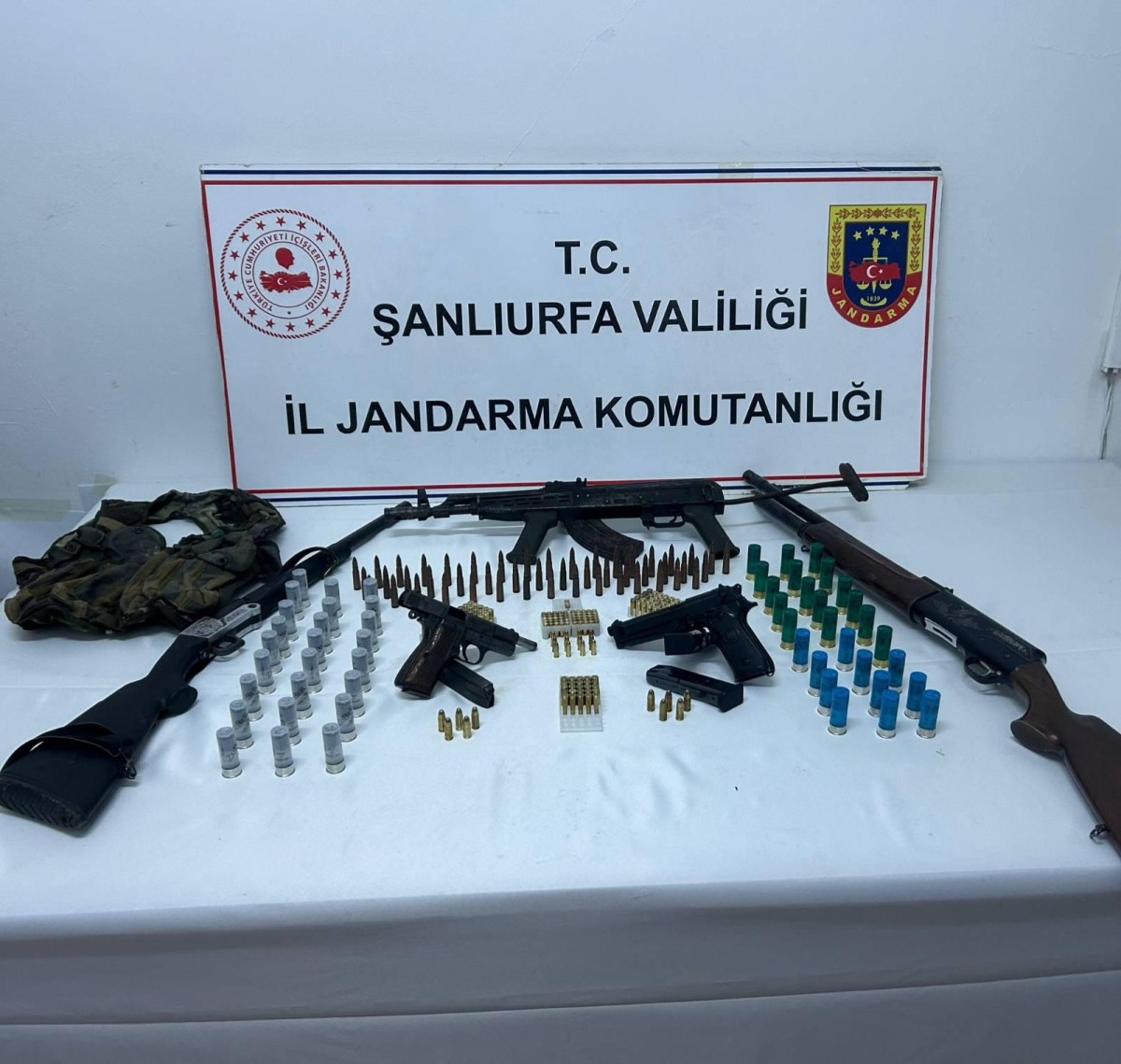 Şanlıurfa’da Ruhsatsız Silah Operasyonu