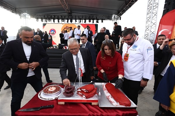 Kayseri Gastronomi Günleri'nin açılış töreni gerçekleştirildi