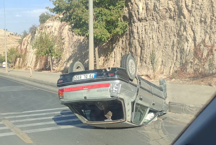 Şanlıurfa’da Feci Kaza: Kontrolden Çıkan Otomobil Takla Attı, 2 Yaralı