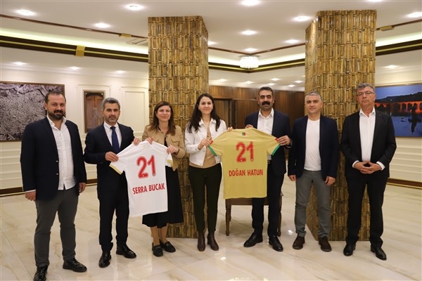 Amedspor’dan Eşbaşkanlara ziyaret
