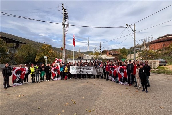 Nilüferliler, Atatürk’ü Mysia Yolları’nda andı