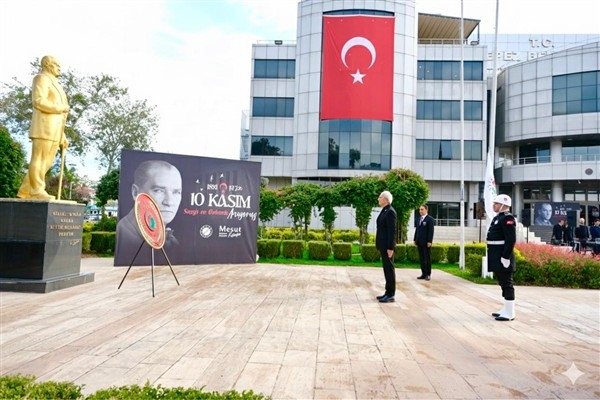 Kepez'de Atatürk’ü Anma Töreni düzenlendi