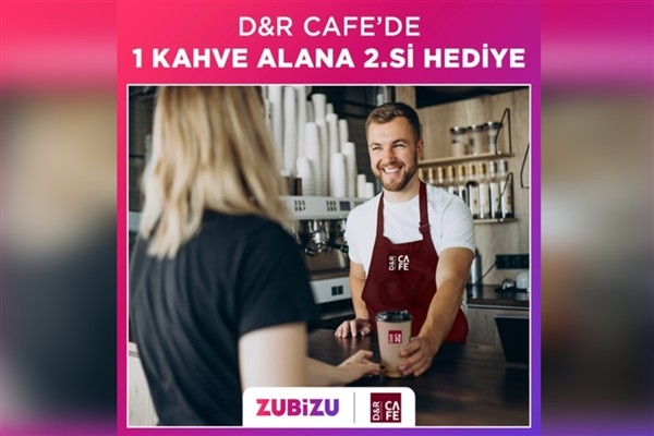 ZUBİZU’dan okuma molalarına DveR Cafe’de kahve hediyesi