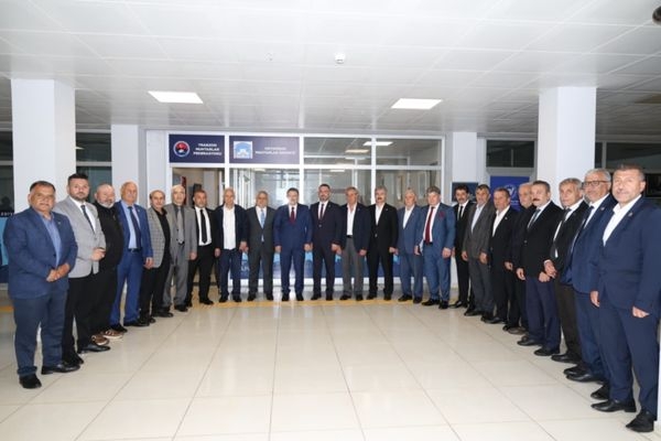 Başkan Genç, muhtarlarla bayramlaştı