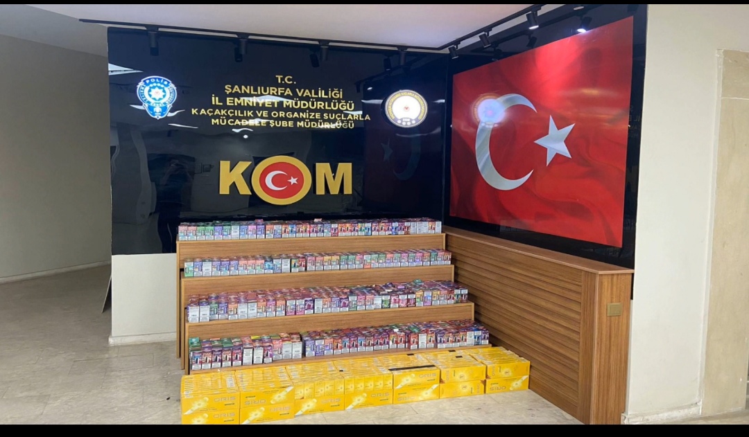 Şanlıurfa’da Kaçakçılık Operasyonu