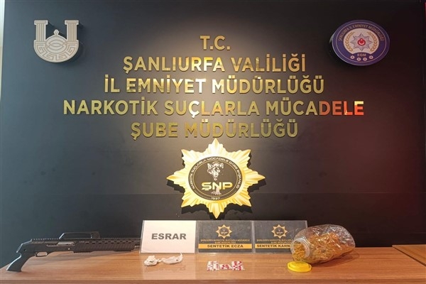 Şanlıurfa’da uyuşturucu operasyonu