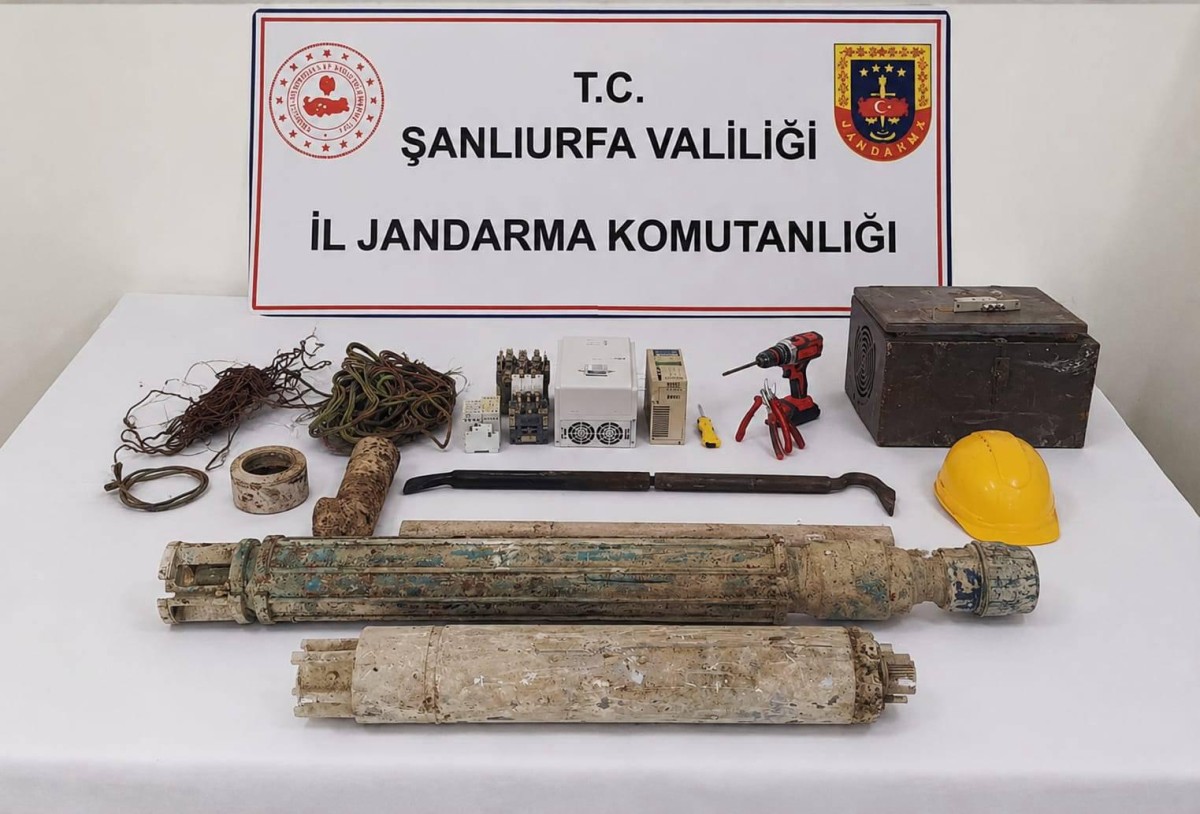 Birecik’te Hırsızlık Operasyonu: Çalınan Dalgıç Pompası ve Çok Sayıda Malzeme Ele Geçirildi