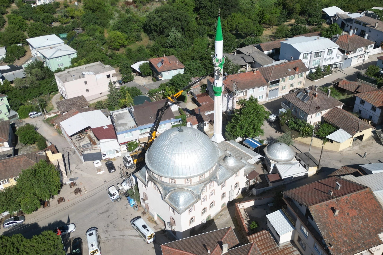 Bursa Büyükşehir’den camilere bakım ve onarım desteği