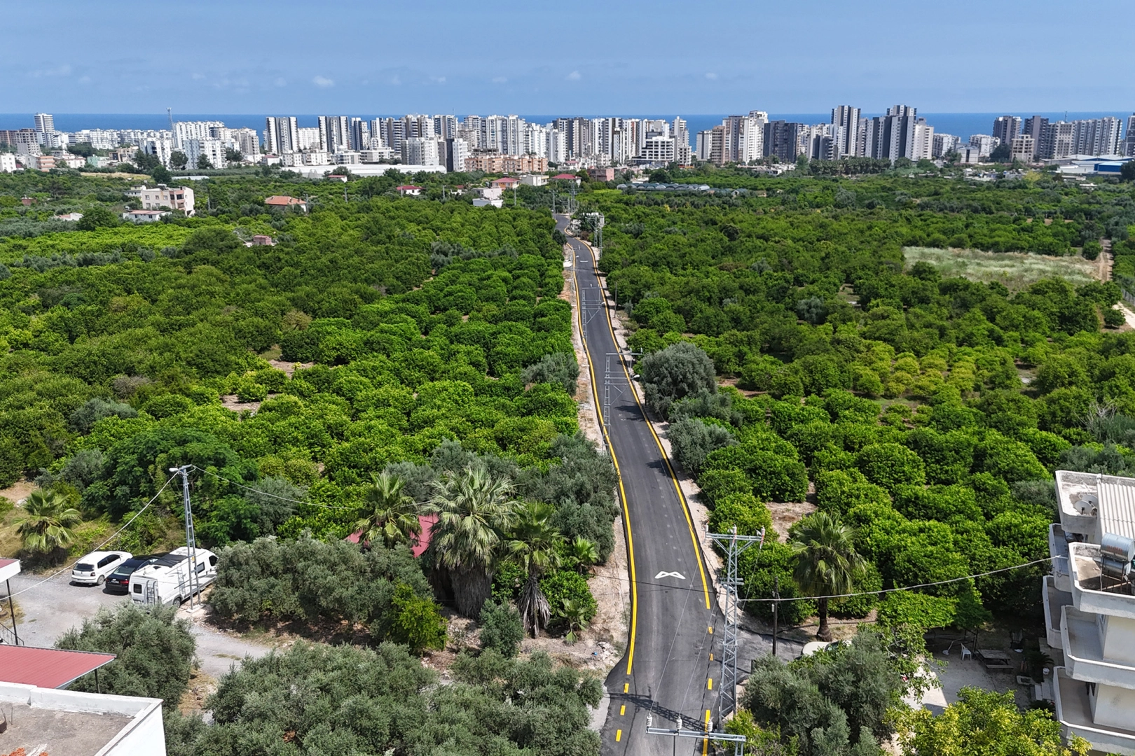 Mersin’de ulaşım ağı daha güvenli ve konforlu hale getiriliyor