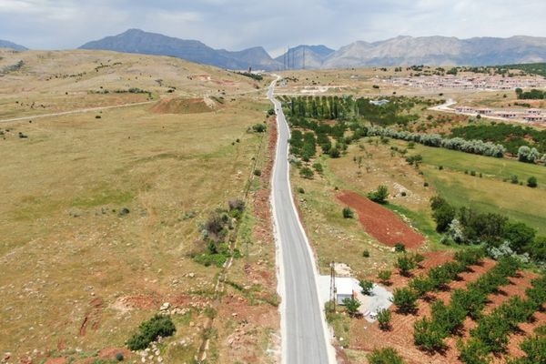 Doğanşehir Yolkoru Mahallesi’nin 6,5 kilometrelik yolu yenilendi