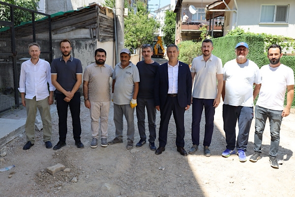 Mehmet Ali Paşa Mahallesi'nde 6 sokakta parke yenileme çalışması başlatıldı