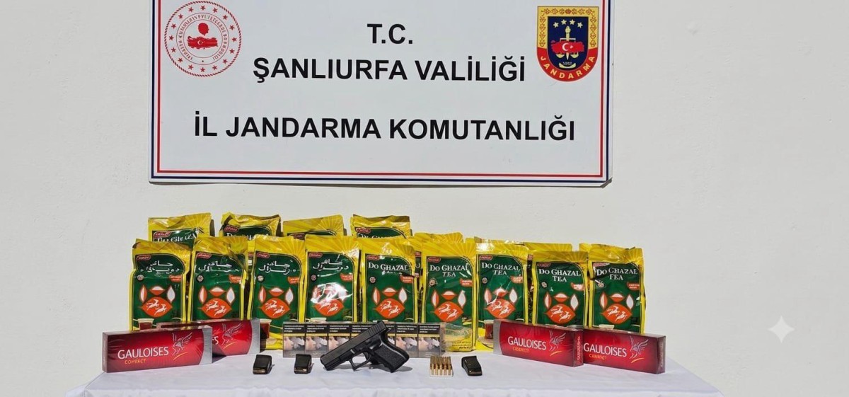 Ceylanpınar'da Ruhsatsız Silah ve Kaçak Ürün Operasyonu