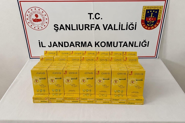 Şanlıurfa'da kaçakçılık ve uyuşturucu operasyonu