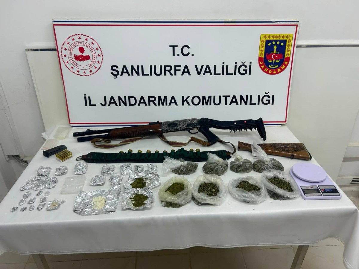 Suruç'ta Jandarmadan Uyuşturucu Operasyonu