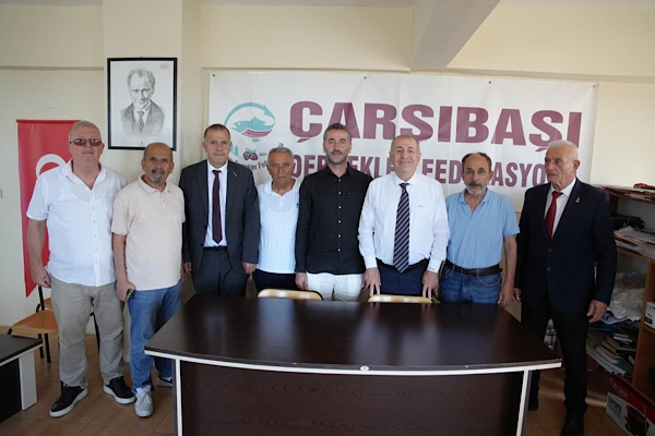 Özdağ, Çarşıbaşı Dernekler Federasyonu’nu ziyaret etti