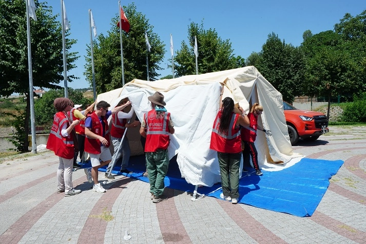 Beylikdüzü’nde Gönüllüler Afetlere Karşı Teyakkuzda