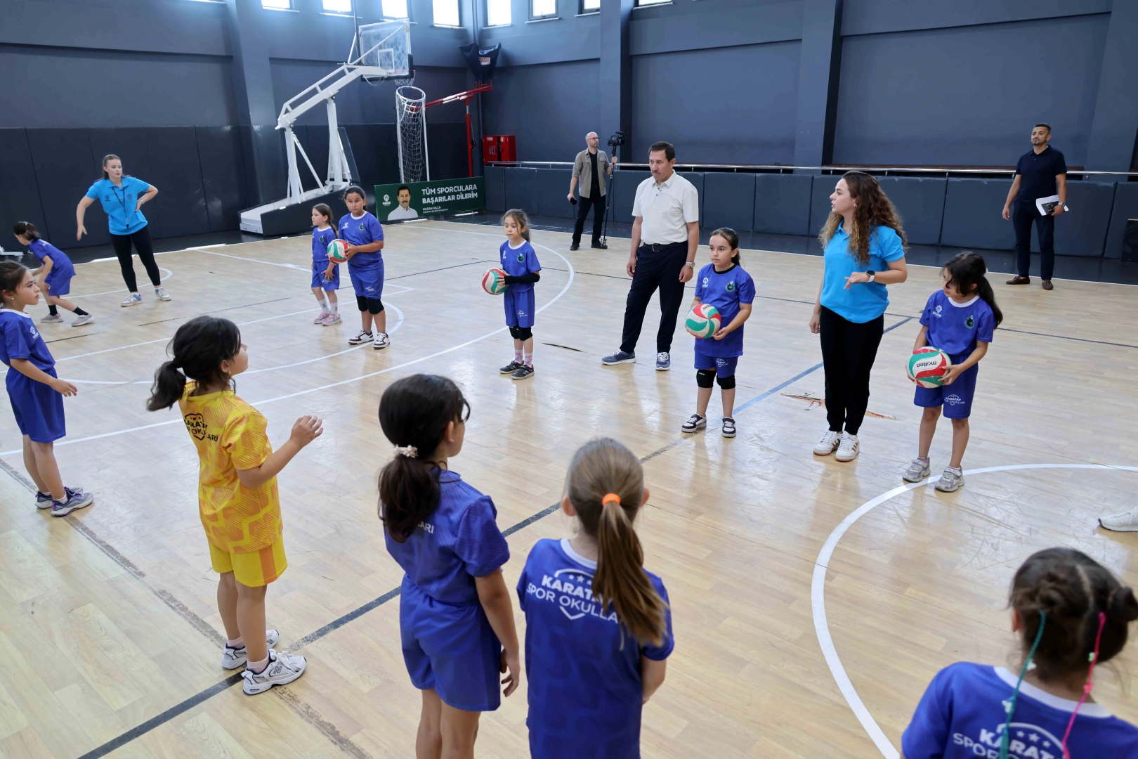 Başkan Kılca Yaz Spor Okulları’nda Öğrencilerle Buluştu