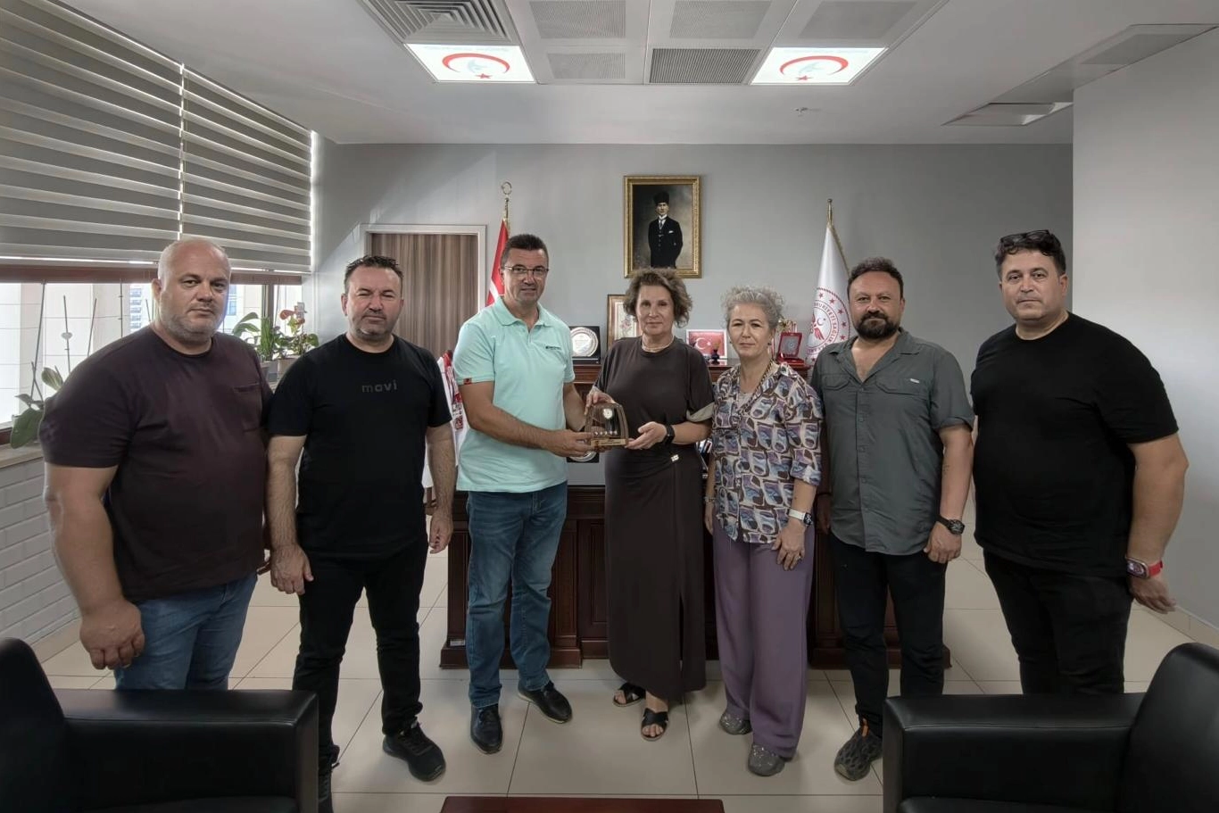 EGD’den Başhekim Şimşek’e Ziyaret