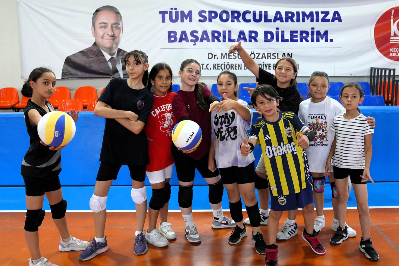 Keçiören’de Spora Teşvik: Çocuklar ve Gençler İçin Kesintisiz Destek