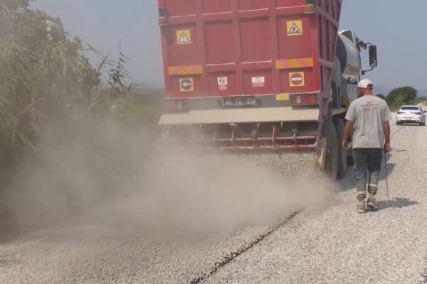 Manisa Büyükşehir’den Turgutlu’da asfalt çalışması