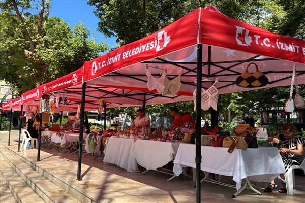 İzmit'te kadın girişimcilere Yenicuma'da satış imkanı
