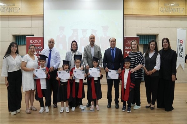 Gaziantep'te CODA ve COBA Çocuk Eğitim Merkezi'nde mezuniyet töreni düzenlendi