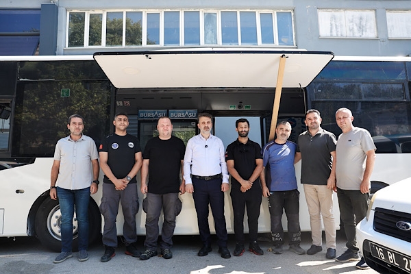 Bursa Büyükşehir'in mobil afet araçlarında sona gelindi