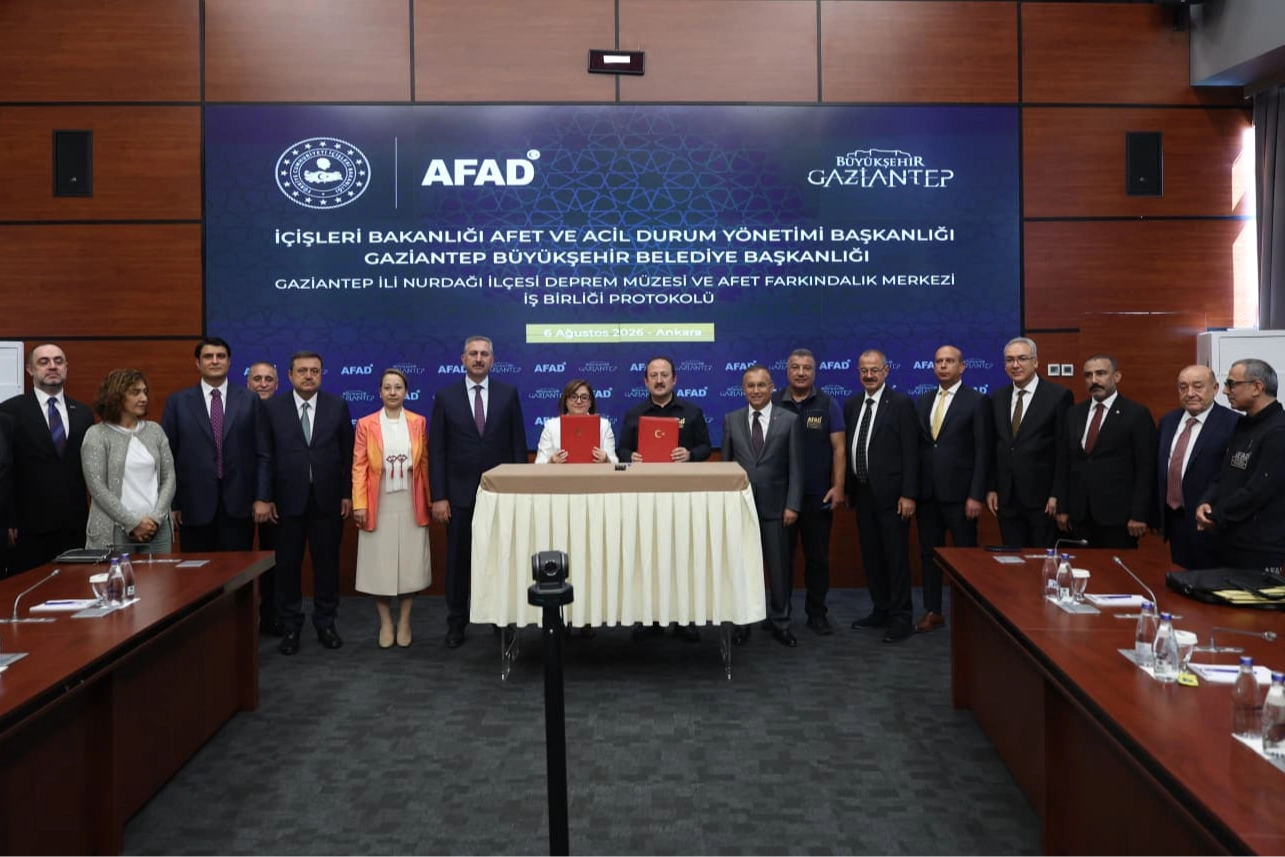 Gaziantep’te Deprem Müzesi İçin İş Birliği Protokolü İmzalandı