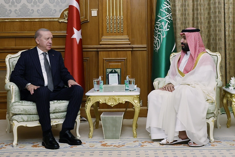 Cumhurbaşkanı Erdoğan, Mekke’de Veliaht Prens Selman ile Görüştü