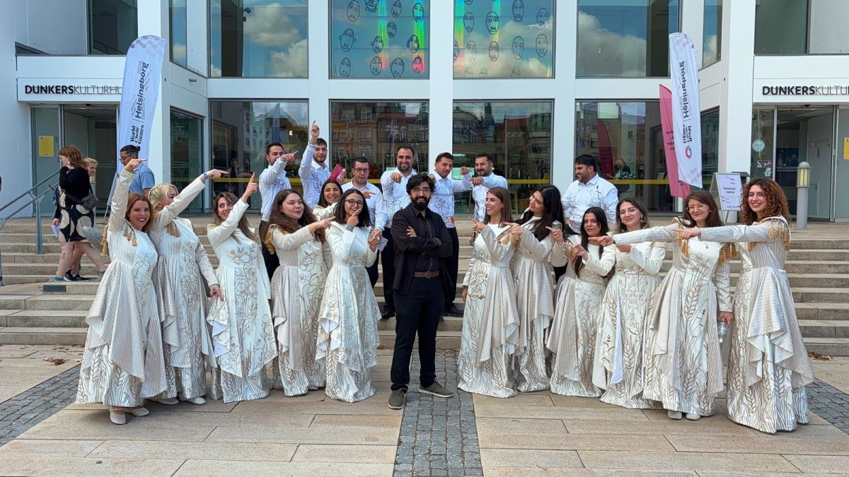 Harran Üniversitesi Korosu İsveç’te Türkiye’yi Temsil Etti