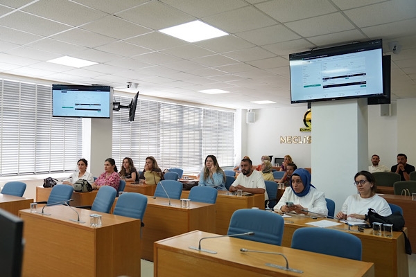  Düzce Belediyesi personeline Personel Takip Sistemi eğitimi verildi
