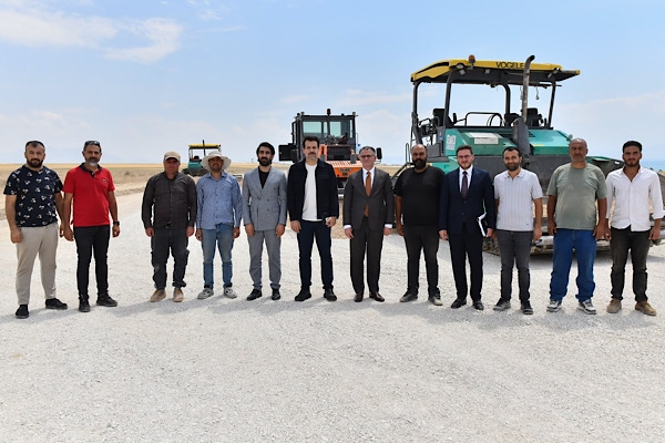  Van Sahil Yolu Projesi'nde çalışmalar sürüyor