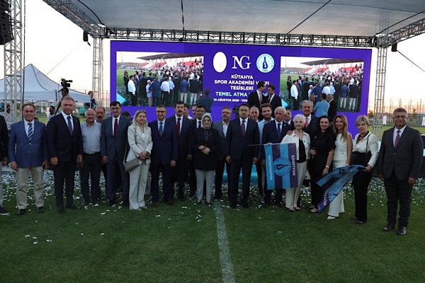  Kütahya Spor Akademisi Vakfı Tesisleri'nin temeli atıldı