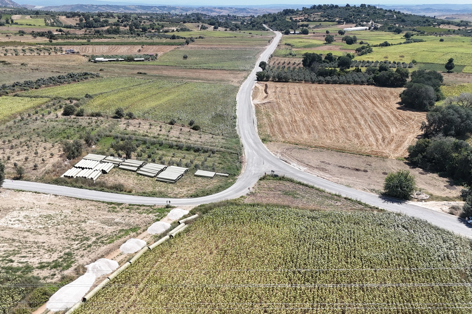 Mersin’de Kırsal Yollar İçin 21 Kilometrelik Asfalt Seferberliği