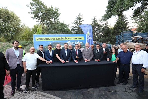  İnegöl'de Botanik Nikah ve Etkinlik Salonları'nın temeli atıldı