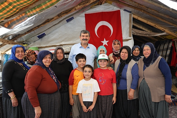 Başkan Yıldız, Tırtar Mahallesi'nde Yörükleri ziyaret etti