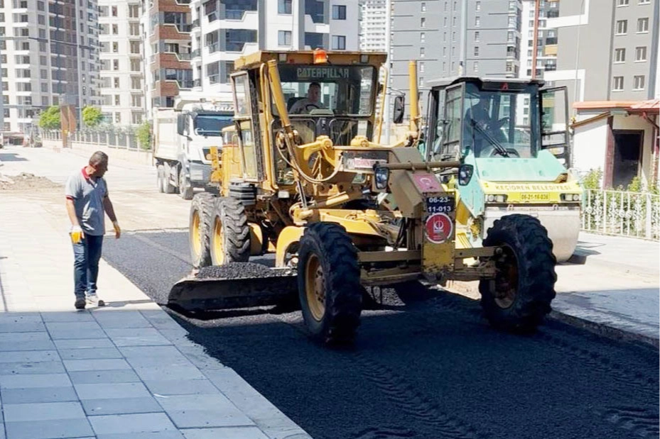 Keçiören’de Ulaşım ve Çevre Düzenleme Çalışmaları Sürüyor