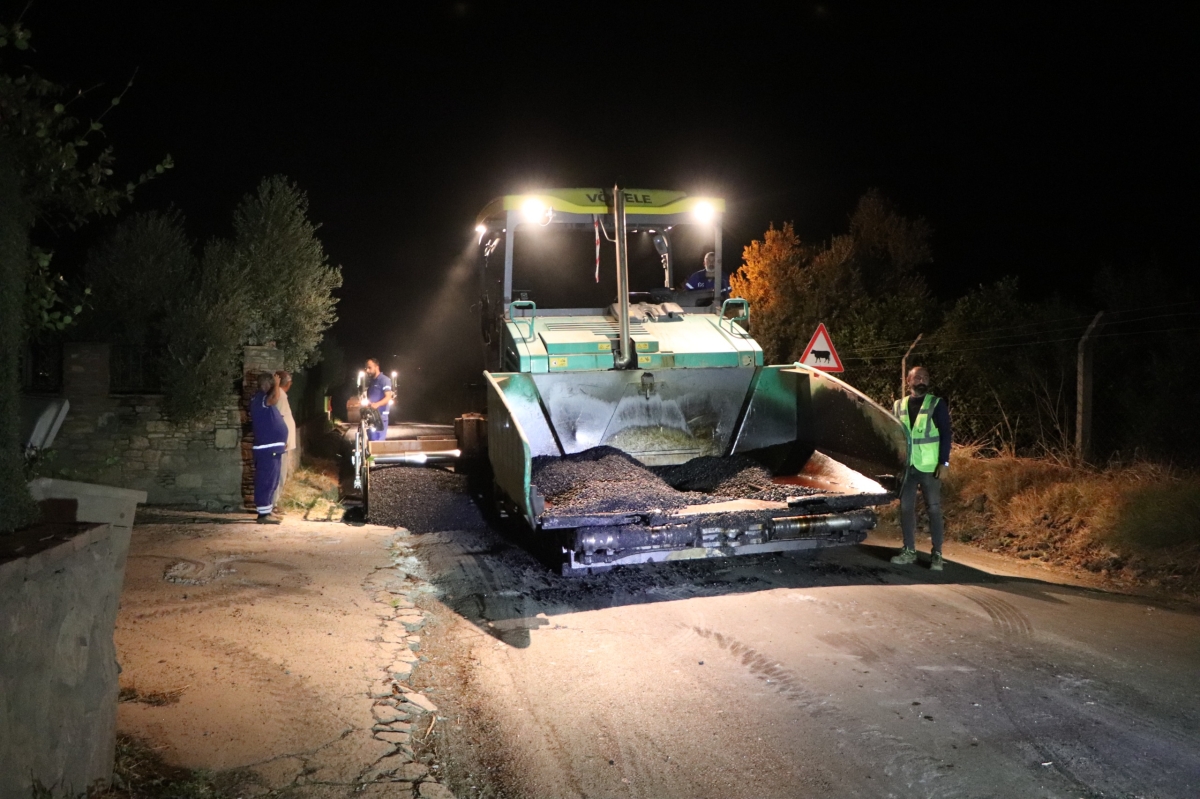 İzmir Büyükşehir Belediyesi’nden Selçuk’a 15,5 kilometrelik yol hamlesi