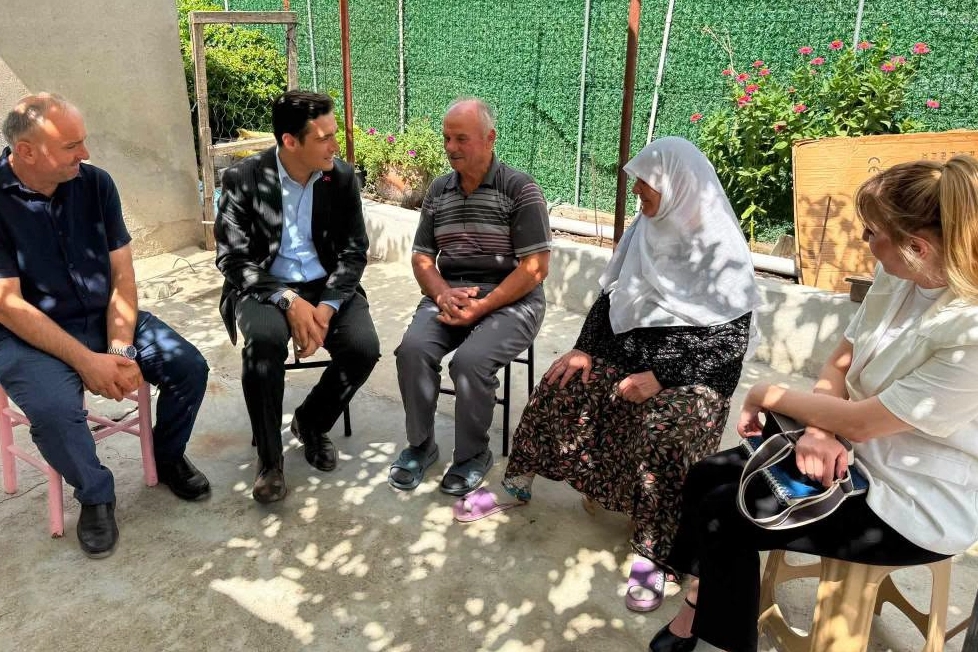 İpsala Kaymakamı Güzel, Sultanköy’de Gaziler ve Vatandaşlarla Buluştu