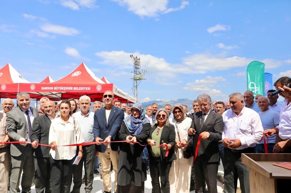 Tohum Eleme Tesisi Vezirköprü’de hizmete açıldı