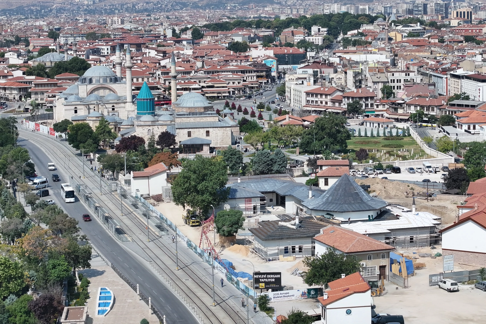 Konya’da Mevlevi Dergâhı Projesinde Çalışmalar Devam Ediyor